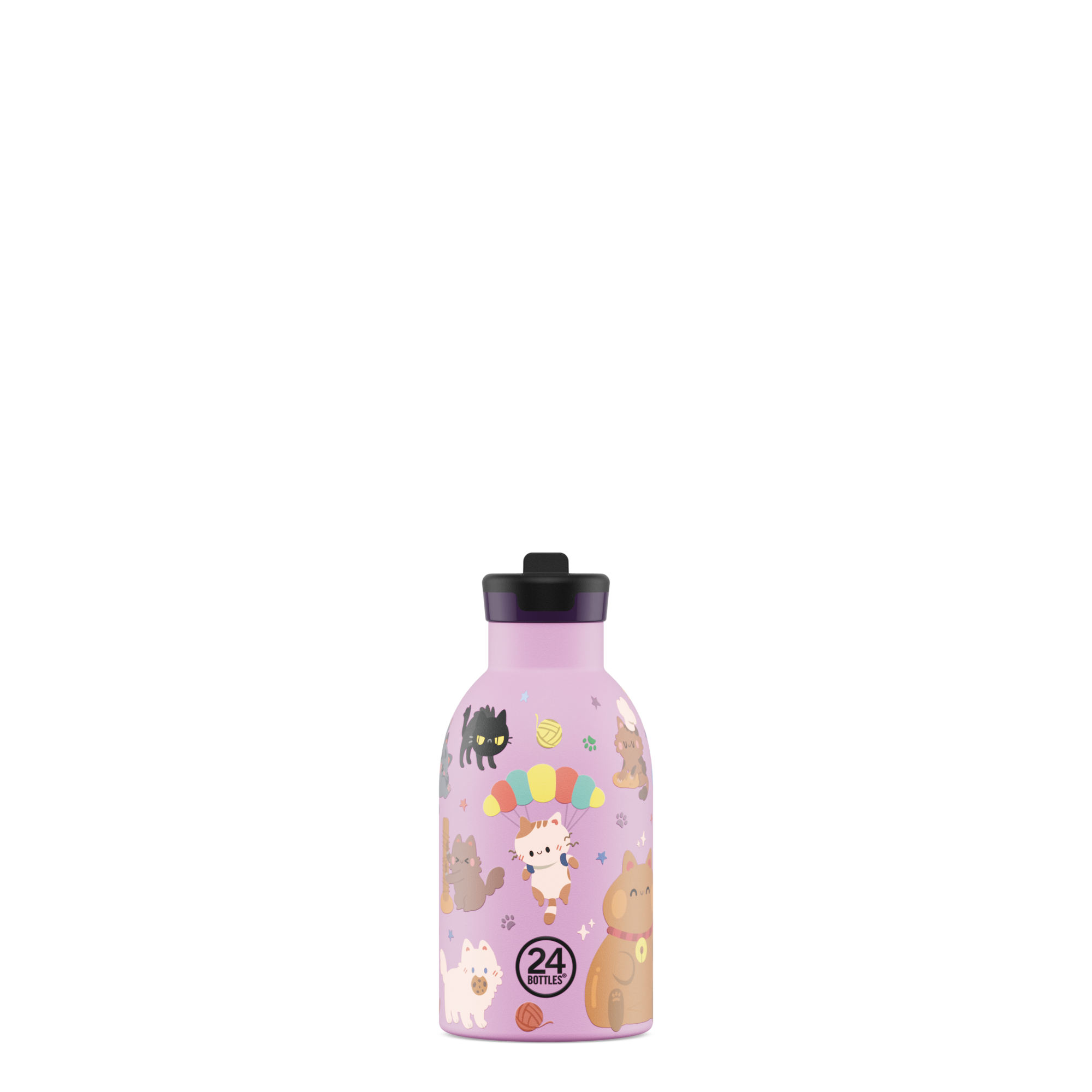 24 bottles - Clima Bottle 330 Meow Friends