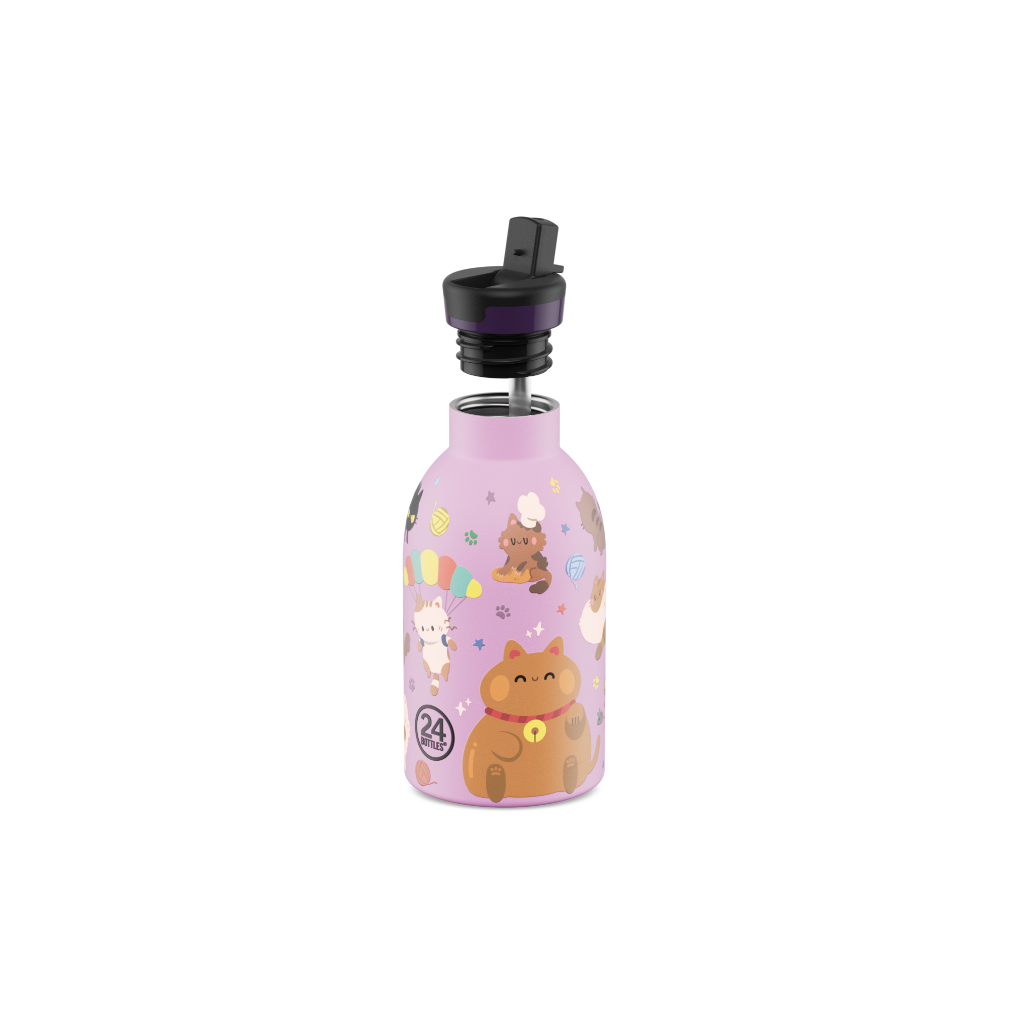 24 bottles - Clima Bottle 330 Meow Friends