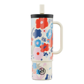 24Bottles Straw Cup 800 – Bicchiere Termico con Cannuccia 800 ml