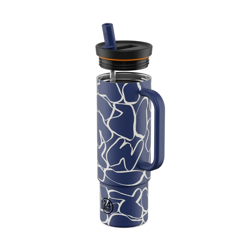 24Bottles Straw Cup 800 – Bicchiere Termico con Cannuccia 800 ml