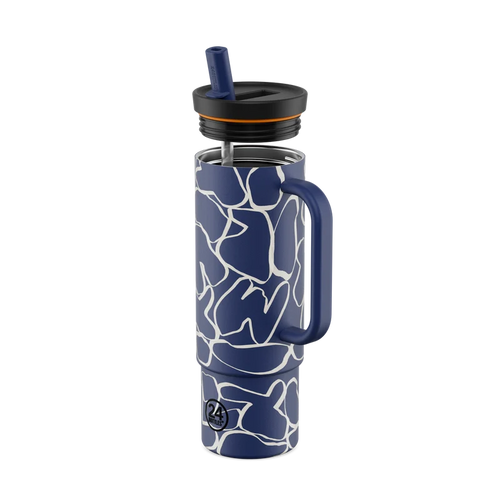 24Bottles Straw Cup 800 – Bicchiere Termico con Cannuccia 800 ml