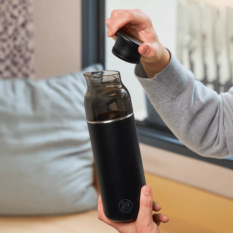 24Bottles Casa Carafe – Caraffa Termica 1000 ml Tuxedo Black