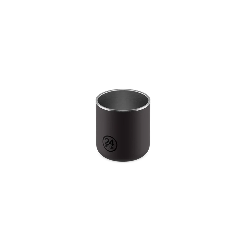24Bottles Casa Cup – Bicchiere Termico 220 ml Tuxedo Black