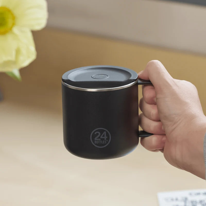 24Bottles Casa Mug – Mug Termica 340 ml Tuxedo Black