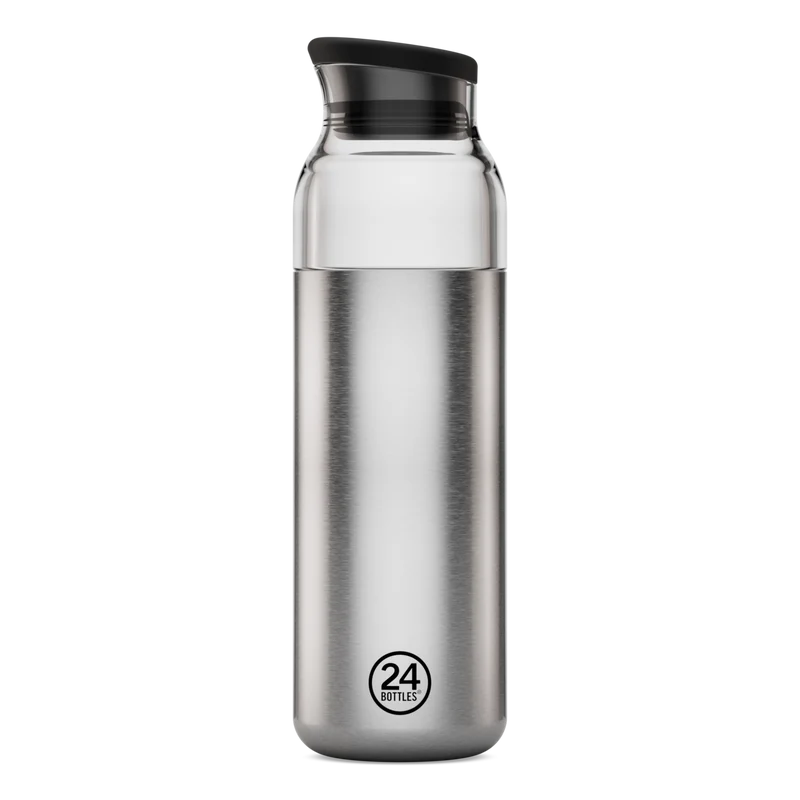 24Bottles Casa Carafe – Caraffa Termica 1000 ml Brushed Steel