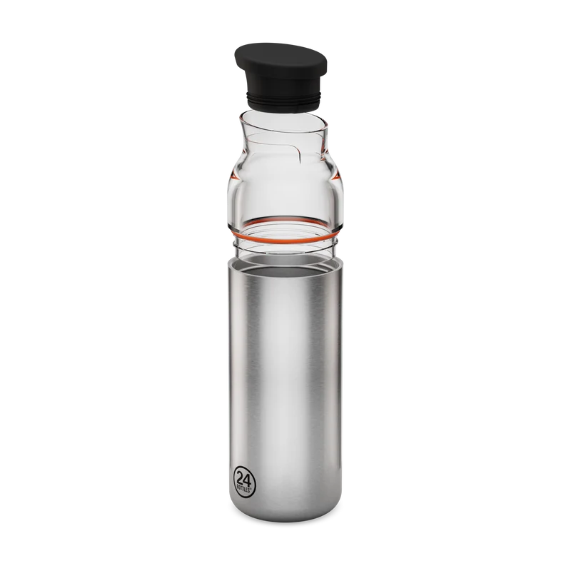 24Bottles Casa Carafe – Caraffa Termica 1000 ml Brushed Steel