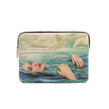 SELETTI - CUSTODIA LAPTOP IN PU STAMPATO"TOILETPAPER" SEA GIRL
