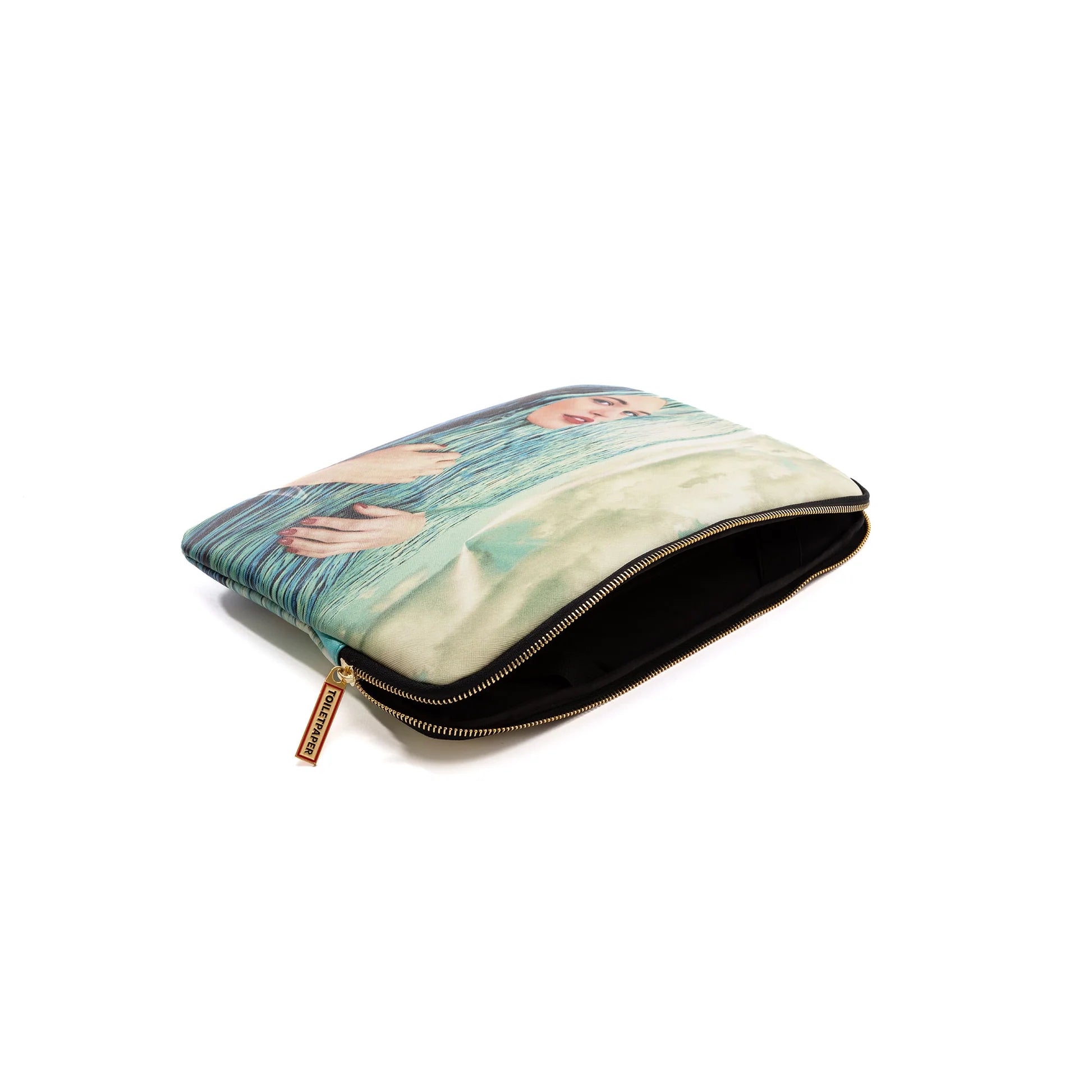 SELETTI - CUSTODIA LAPTOP IN PU STAMPATO"TOILETPAPER" SEA GIRL