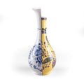 SELETTI VASO IN PORCELLANA "HYBRID-CHUNAR" ø cm. 16 h.36,5