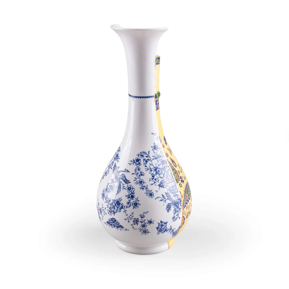 SELETTI VASO IN PORCELLANA "HYBRID-CHUNAR" ø cm. 16 h.36,5