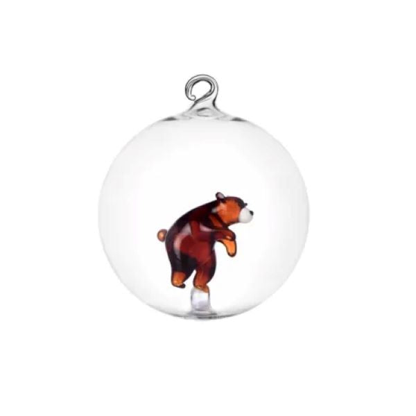 WOODLAND TALES palla Natale orso bruno