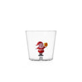 CHRISTMAS TALES tumbler Babbo Natale con regalo giallo