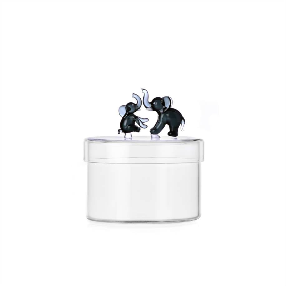 TENDER TIES box famiglia elefanti