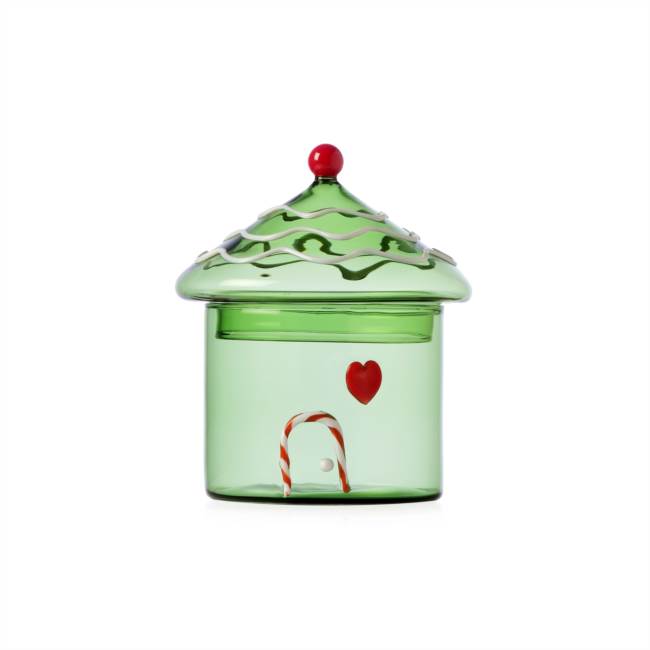 SWEET AND CANDY scatola casetta verde