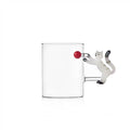 TABBY CATCHRISTMAS EDITION Mug gatto bianco con palla rossa