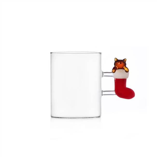 TABBY CATCHRISTMAS EDITION Mug gatto ambra nella calza