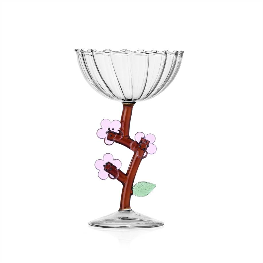 BOTANICA  Coppa champagne fiore di pesco