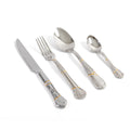 SET DI 4 POSATE IN ACCIAIO E ORO "KINTSUGI CUTLERY"