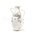 VASO IN PORCELLANA "KINTSUGI" cm.19x16 h.32