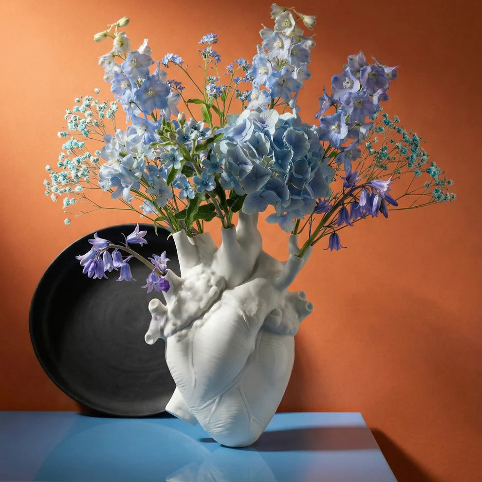 Seletti VASO IN PORCELLANA "LOVE IN BLOOM"