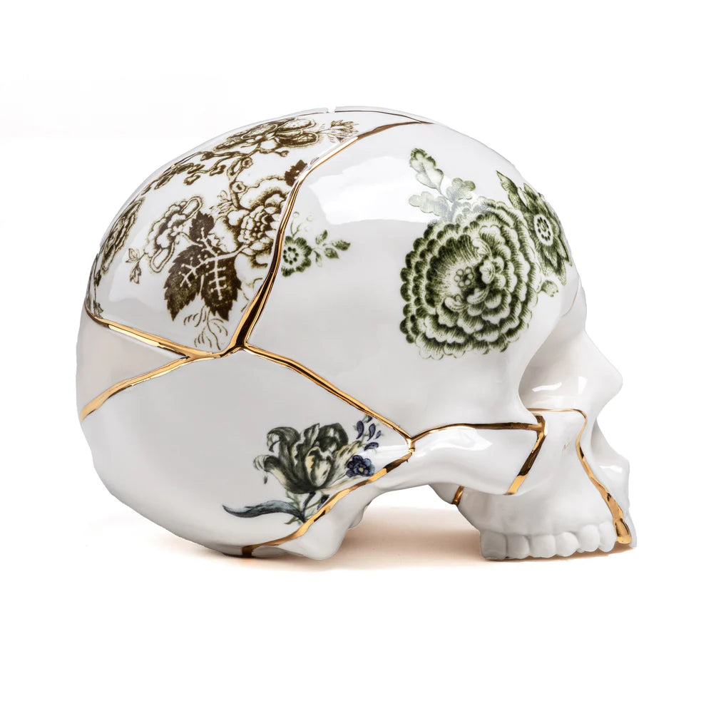 Seletti TESCHIO IN PORCELLANA KINTSUGI SKULL