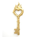 Seletti "Passion Key" Chiave in Porcellana Dorata - cm 17 h.52