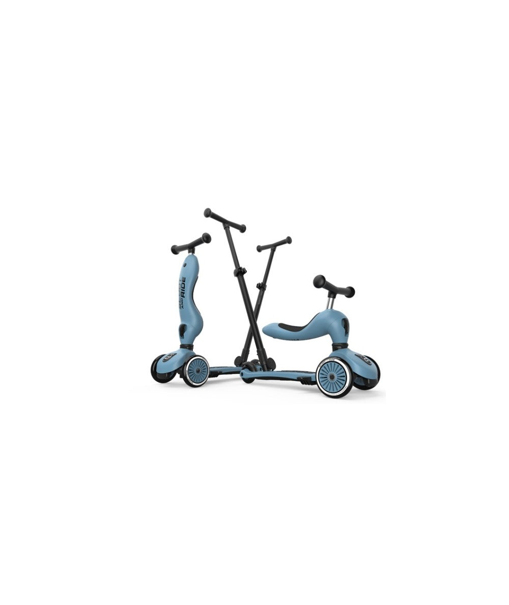 Highwaykick push and go - Acciaio-Steel
