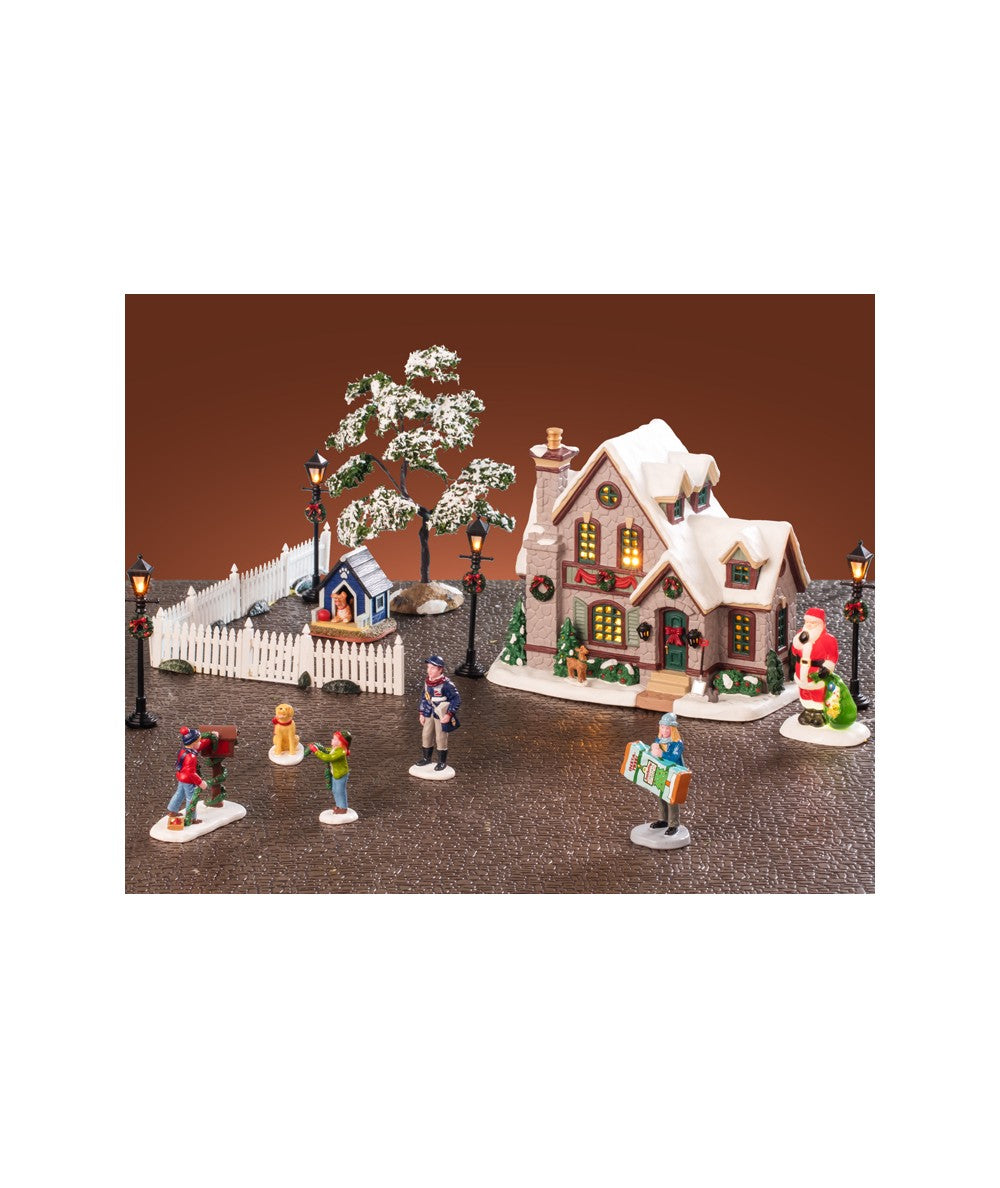 WHITE CHRISTMAS SET WITH 4.5V 550mA ADAPTOR 56671-EU