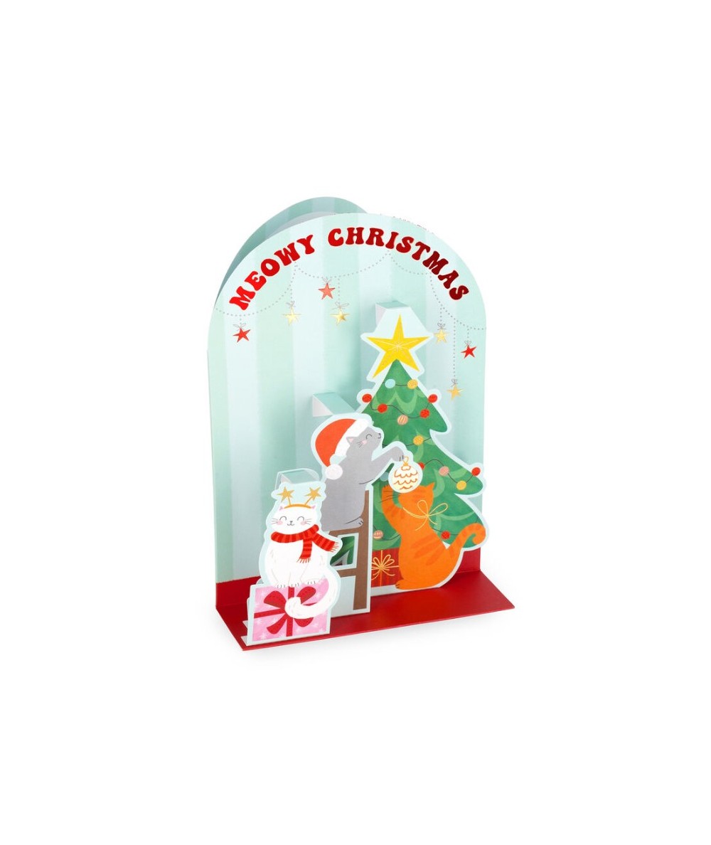 BIGLIETTO POP-UP - XMAS KITTY