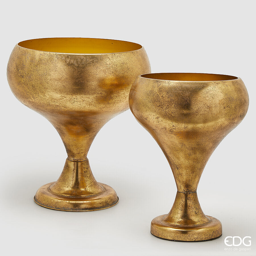 EDG Vaso Trophy Coppa SR, set da 2 pezzi H.48 D.42