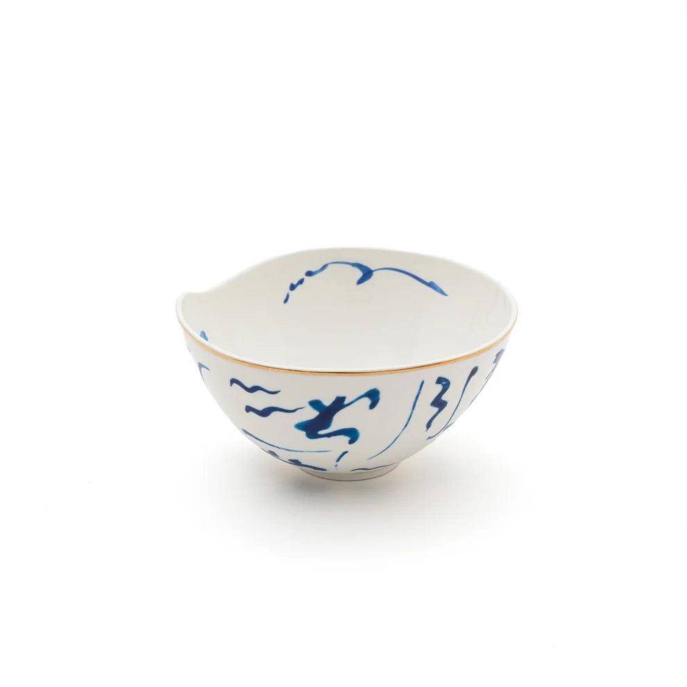SELETTI - ZUPPIERA IN PORCELLANA CLASSICS ON ACID  - KOI