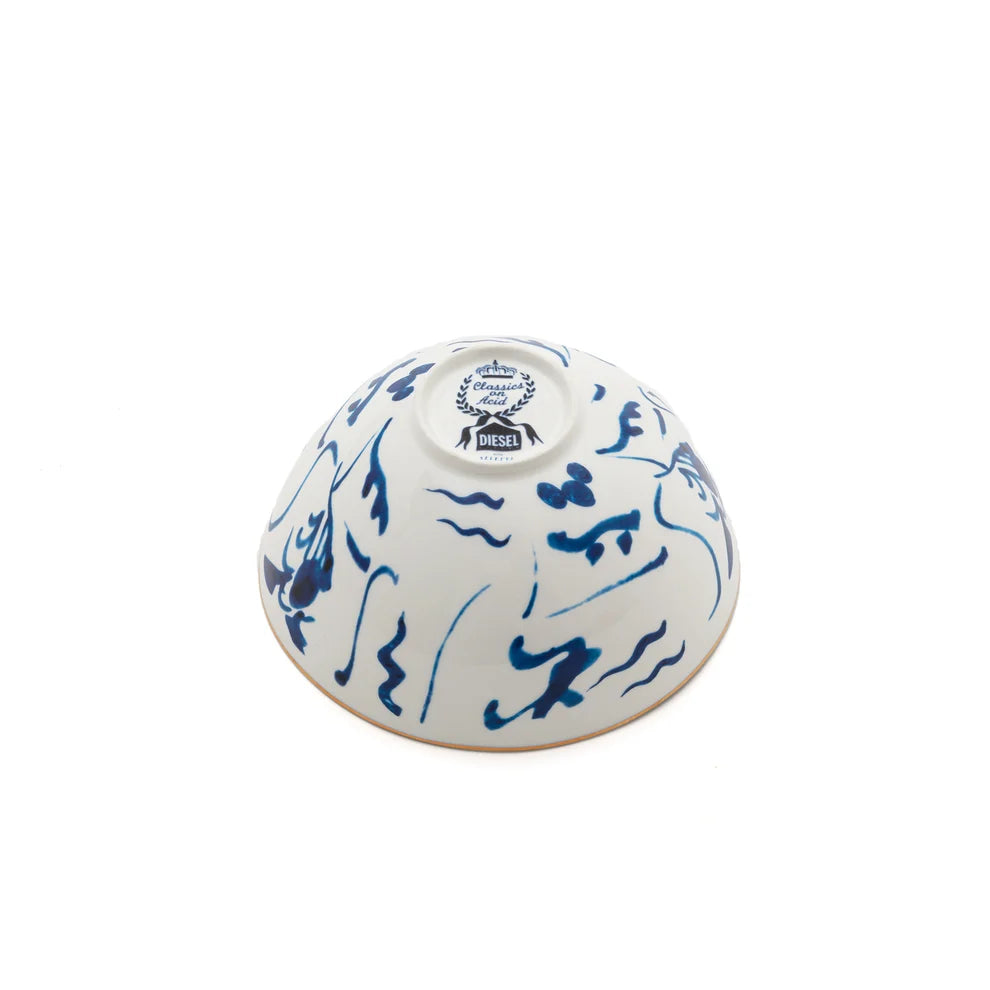SELETTI - ZUPPIERA IN PORCELLANA CLASSICS ON ACID  - KOI