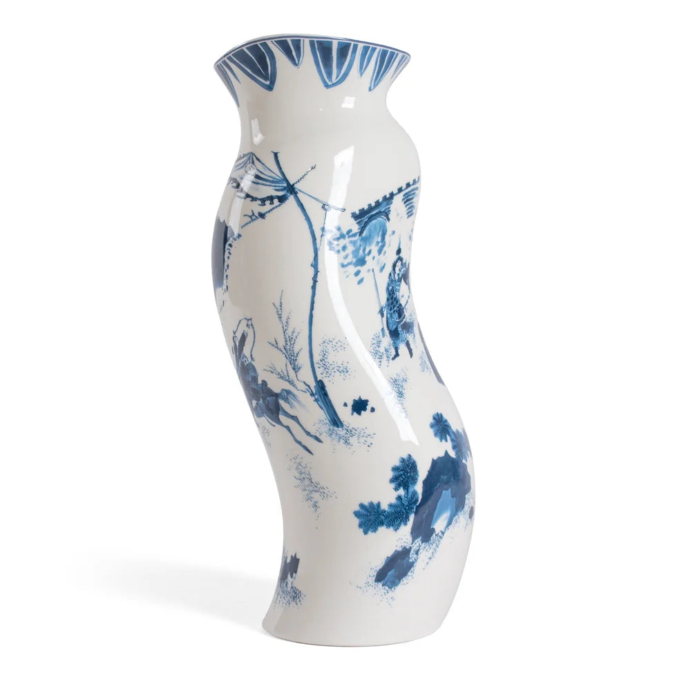SELETTI - VASO IN PORCELLANA CLASSICS ON ACID KING WEN