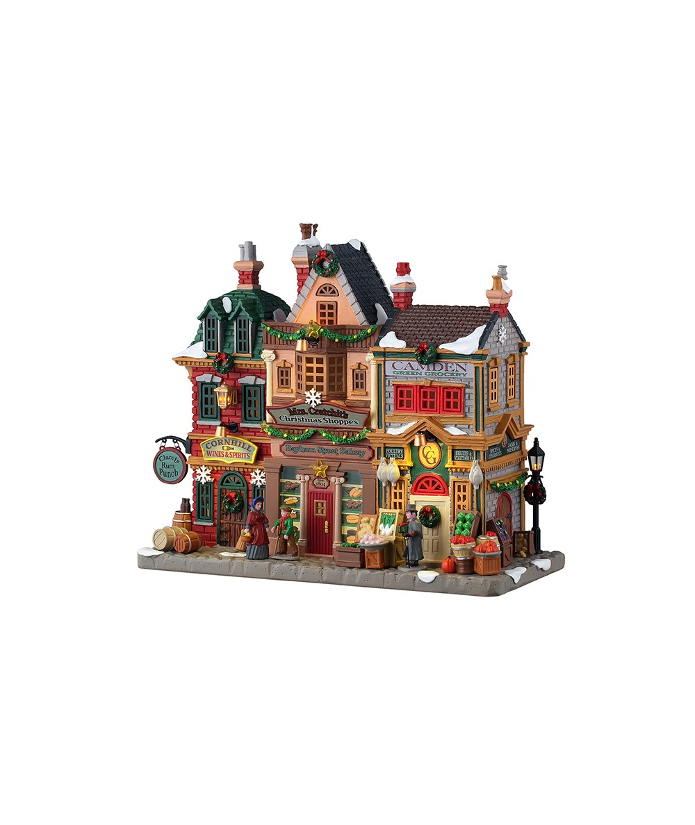 MRS. CRATCHIT'S CHRISTMAS SHOPPES, WITH 4.5V 100mA ADAPTOR 55314-EU