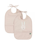 Waterproof bib 2-pack - Mrs. Rabbit