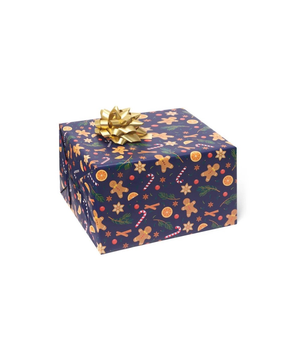 Wrapping Paper - Carta Regalo Natalizia 70x200 Gingerbread