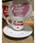PIATTINI DAVANGUARDIA - TAZZINA TI AMO TRIMONE