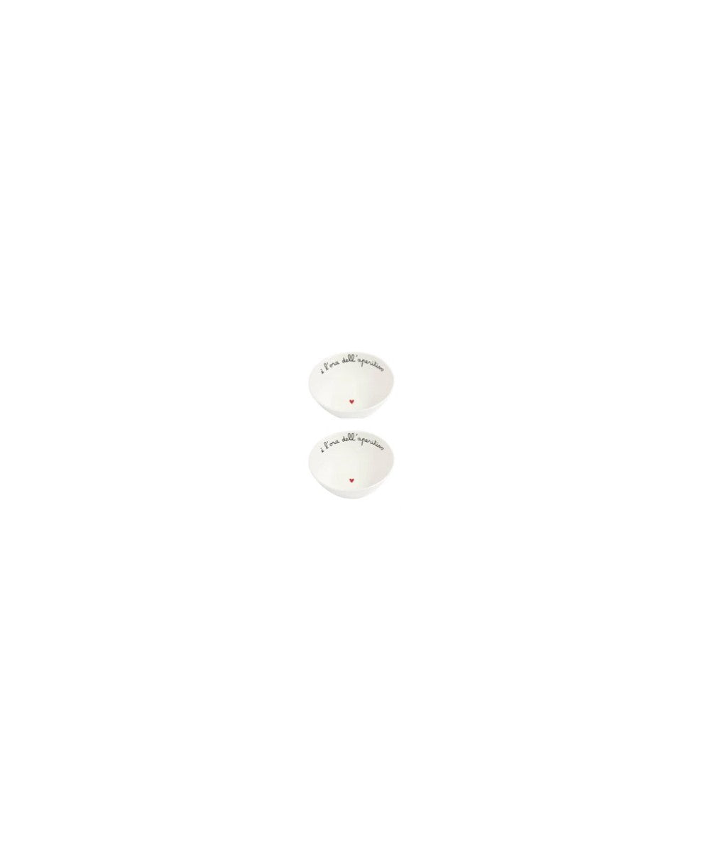 SET 2 COPPETTE D15.5X6.3 E L ORA DELLAPERITIVO