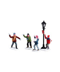 SNOWBALL FIGHT!, SET OF 4 32133-AA