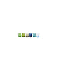 SET 6 LIQUORINI NUANCE BLU/VERDE