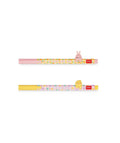 Set di 2 Penne Gel con Animaletto Decorativo - Lovely Friends - Hoppy Easter