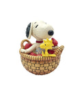 snoopy in basket of strawberries - snoopy nel cestino di fragole
