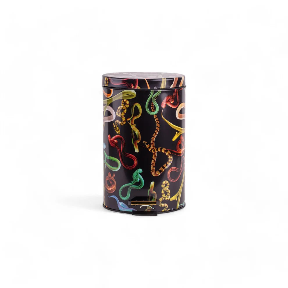 SELETTI PATTUMIERA "TOILETPAPER" 12L - SNAKES