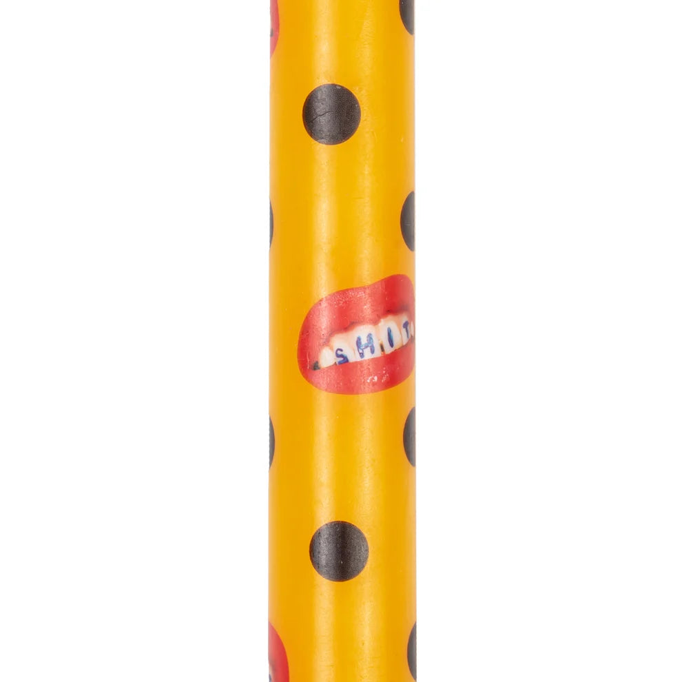 SET 2 PZ CANDELA A STELO TOILETPAPER "SHIT"
