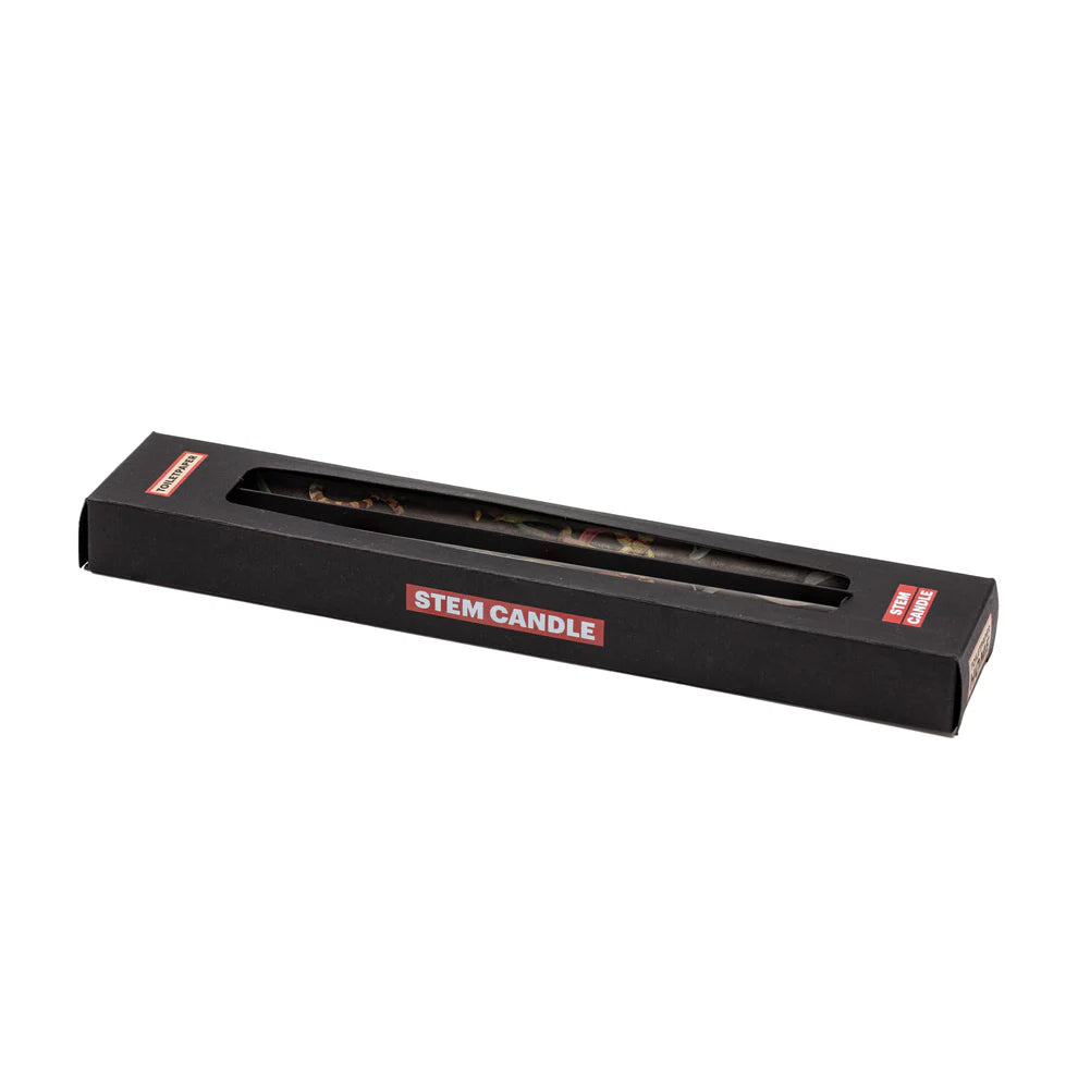 Seletti SET 2PZ CANDELA A STELO TOILETPAPER "SNAKES BLACK"