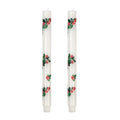 Seletti SET 2PZ CANDELA A STELO TOILETPAPER "ROSES" Cm 2,3x2,3 h. 27