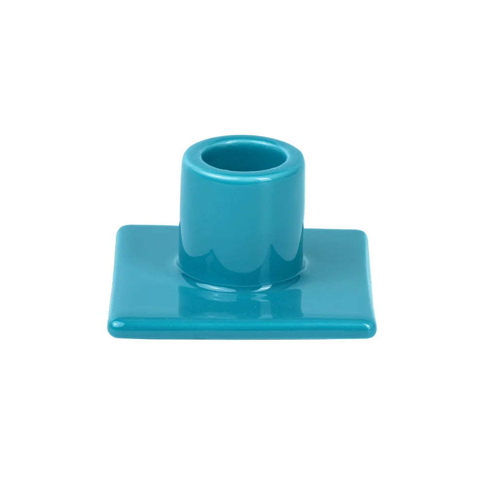 Seletti - Portacandela stilo in porcellana blu