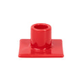 SUPPORTO IN PORCELLANA PER CANDELA STILO ROSSO