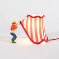SELETTI "CIRCUS - SUPER JIMMY" ABAT-JOUR IN RESINA, METALLO E POLIESTERE