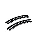 CURVED TRACK FOR CHRISTMASEXPRESS SET OF 2 34686-AA